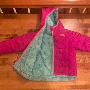 Girls 18-24 North Face Reversible Jacket